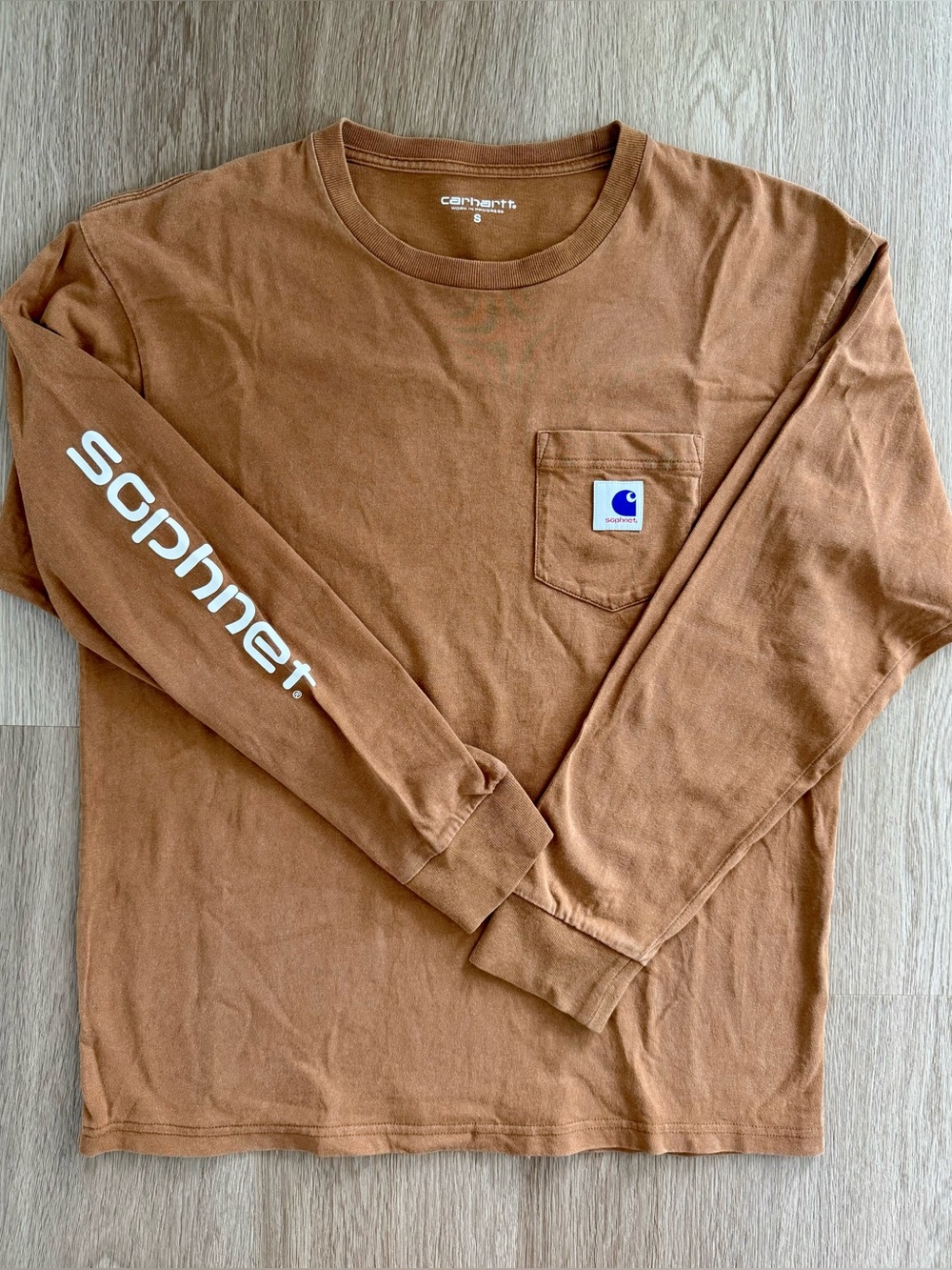 Carhartt WIP x SOPHNET Hamilton Brown Sweatshirt Men’s Size S